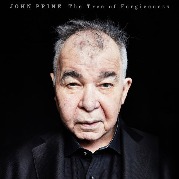 John Prine on cover of his last album cover