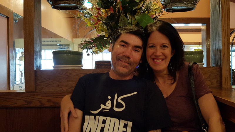 Mike and me at Sri Thai in SF August 2018