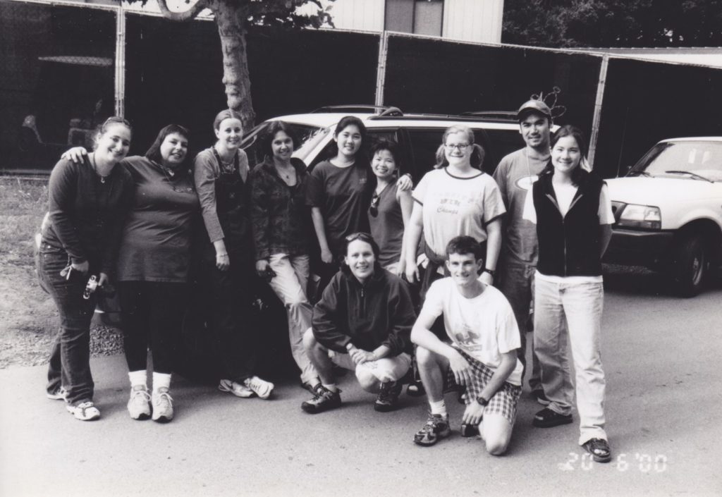 mike with dig group in montana