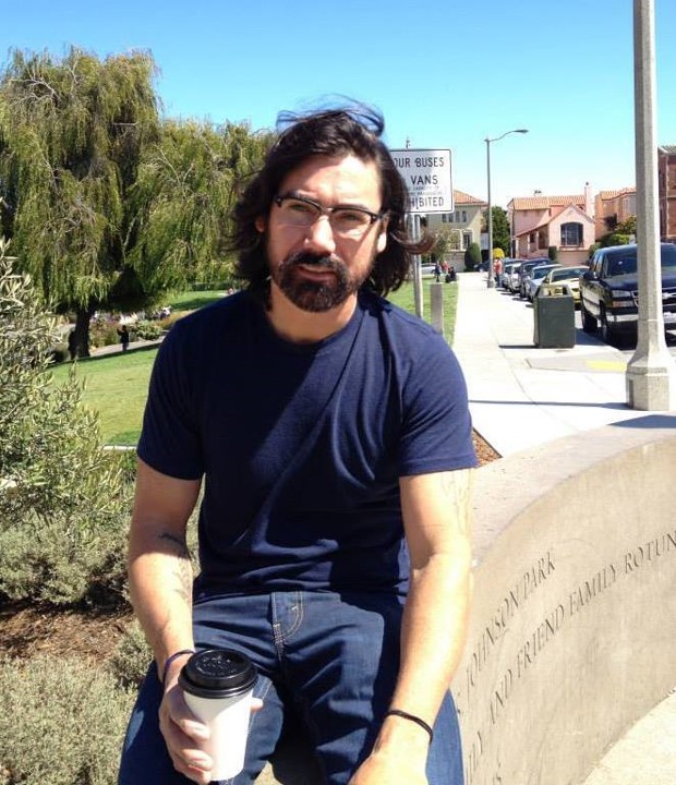 mike with glasses near palace of fine arts in sf